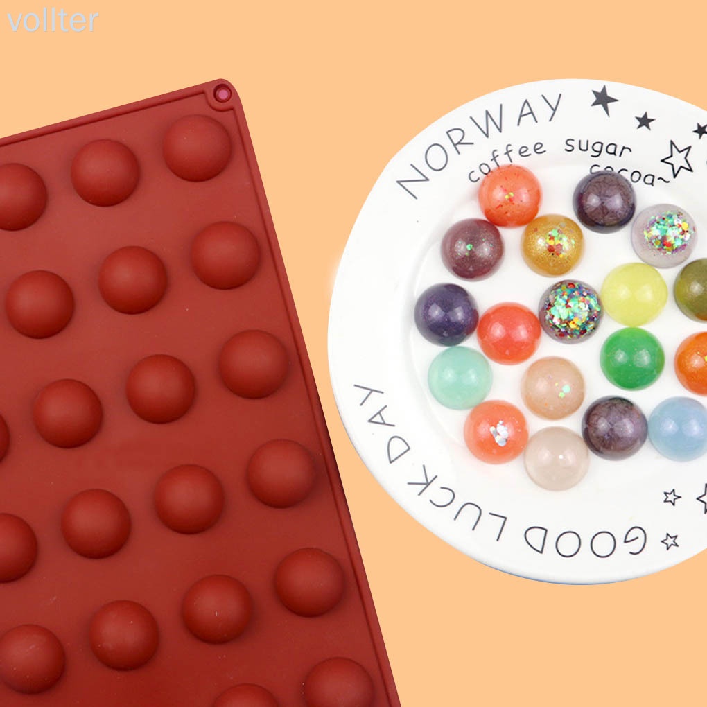 Khuôn Silicone Làm Bánh Hình Nửa Quả Bóng