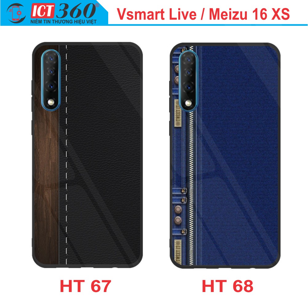 Ốp Lưng Kính  VSMART LIVE/ MEIZU 16 XS  - In Theo Yêu Cầu - Hình 3D