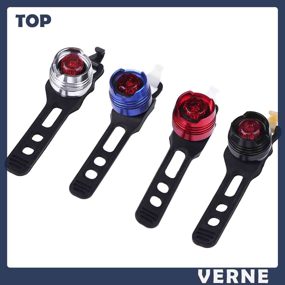 Đèn LED Silicone Cảnh Báo Cho Đuôi Xe Đạp VERNE 3 Chế Độ