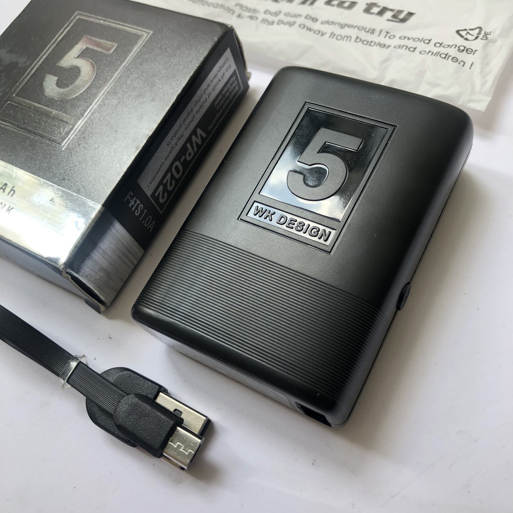 [Thanh lý] Sạc Dự Phòng WK Carter 5.000mAh