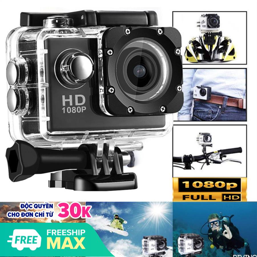 Camera Hành Trình Sports 4K Ultra HD Chống Nước. Hình Ảnh Vô Cùng Sắc Nét, Cực Sống Động Và Nét Đến Từng Chi Tiết