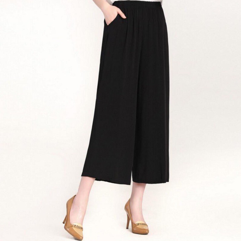 Quần lửng ống rộng(culottes) nữ đẹp