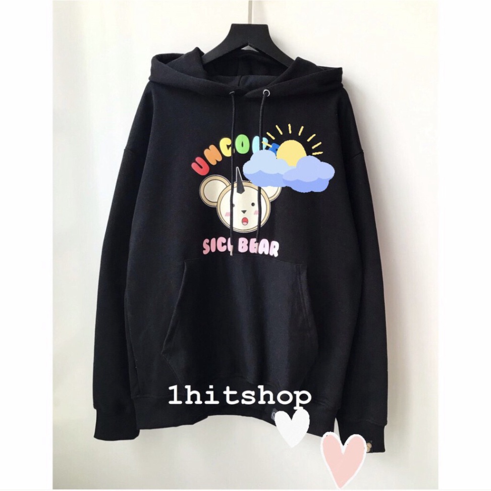 Áo Hoodie UN.CO.VER Ulzzang Unisex (SICI full TAG MỚI) 1hitshop | BigBuy360 - bigbuy360.vn