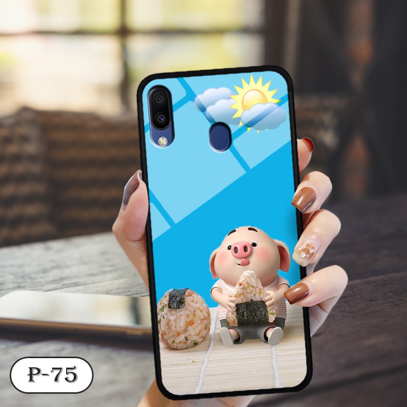 Ốp kính in hình cute SAMSUNG M20