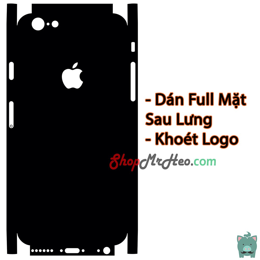 (Mua 1 tặng 1) Skin Dán Mặt Sau Lưng Full Cạnh Iphone 6s, Iphone 6s Plus