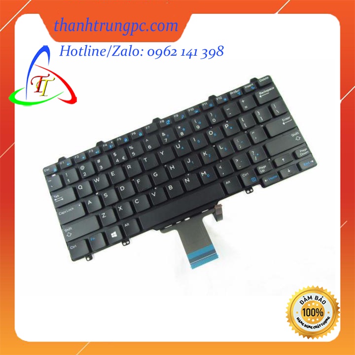 Bàn phím Dell Latitude E5250 5280 5289 5290 E7270 E7250  7280 7290 7380 7389 7390, XPS 9250, 7275 ZIN