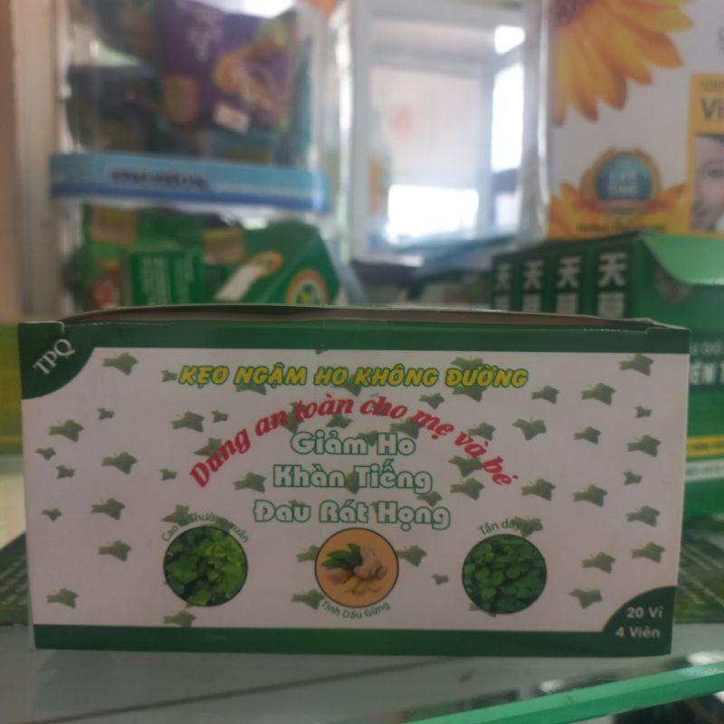 Kẹo Ngậm không đường Vạn Thường Xuân an toàn cho mẹ và bé hộp 80 viên