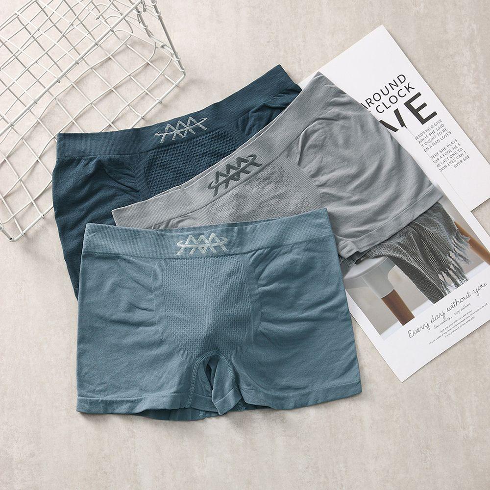 Quần Lót Boxer Co Giãn Thấm Hút Mồ Hôi Thoáng Khí Thoải Mái Cho Nam