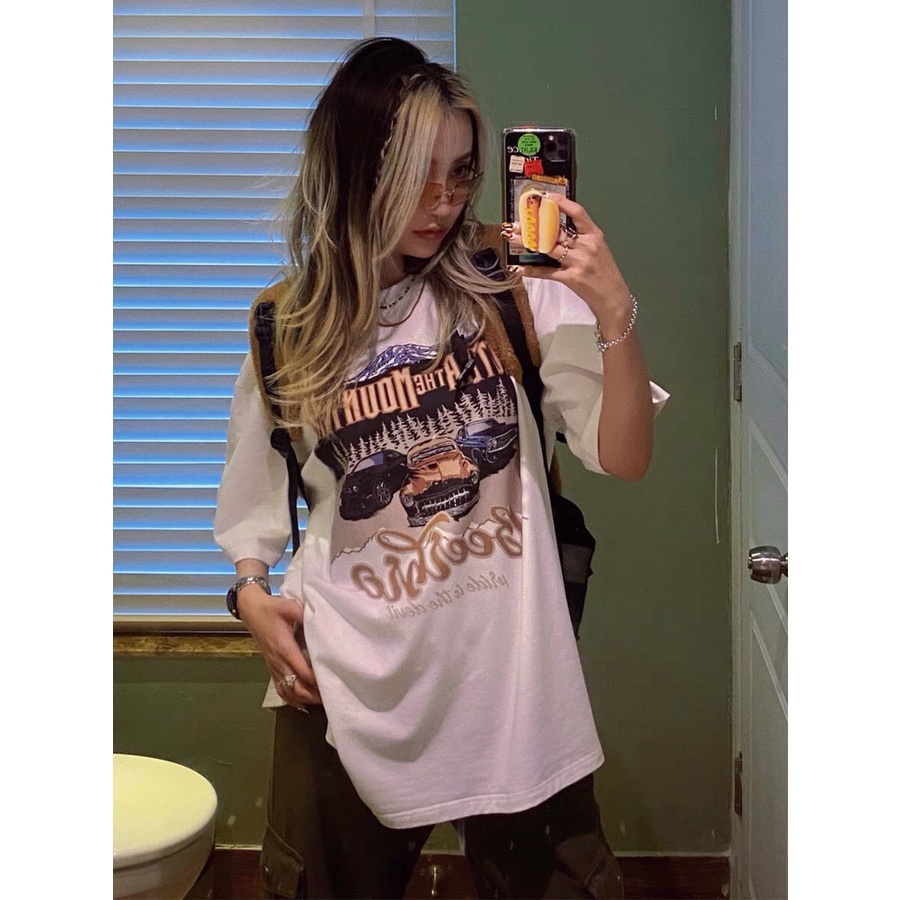 Áo Thun NGỌN NÚI Nam Nữ Ulzzang Unisex 1hitshop