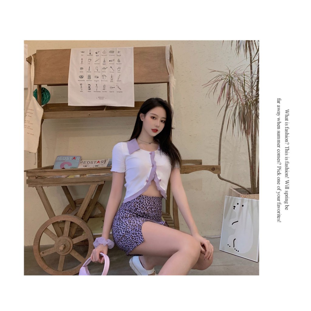 áo thun nữ mỏng phong cách sexy hở rốn 2021