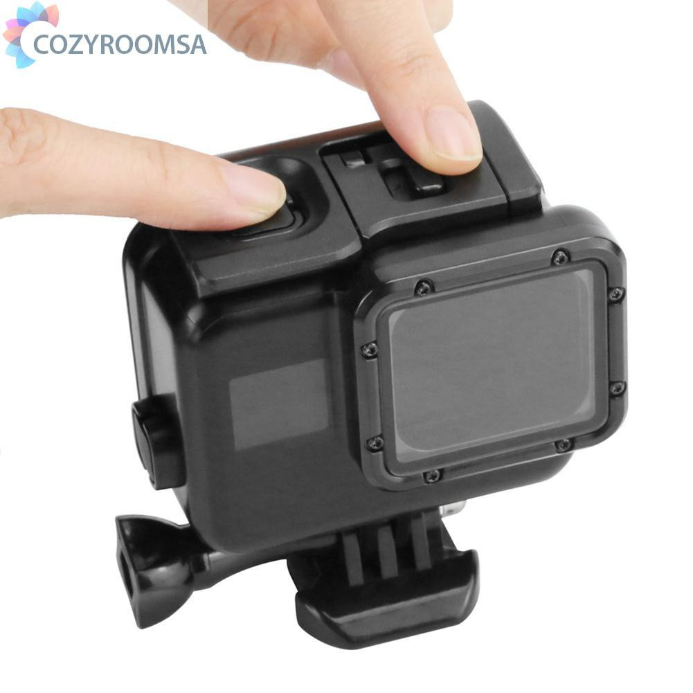 Vỏ Bảo Vệ Chống Nước Khi Lặn Biển 45m Cho Gopro Hero 7 6 5 Màu Đen