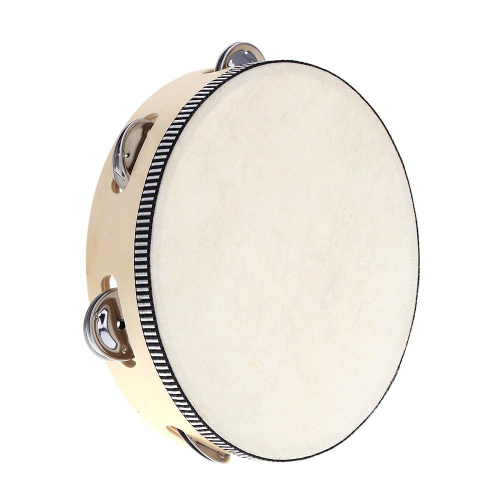 Trống lắc tay 20x20x4cm sáng tạo cho trẻ em