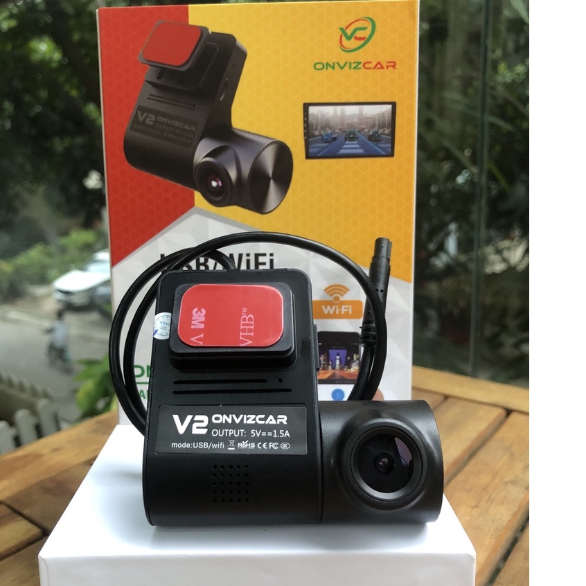 Camera hành trình ô tô ONTEK V2, kết nối WIFI điện thoại và Màn Hình Android FULL HD siêu net - Giá cực tốt