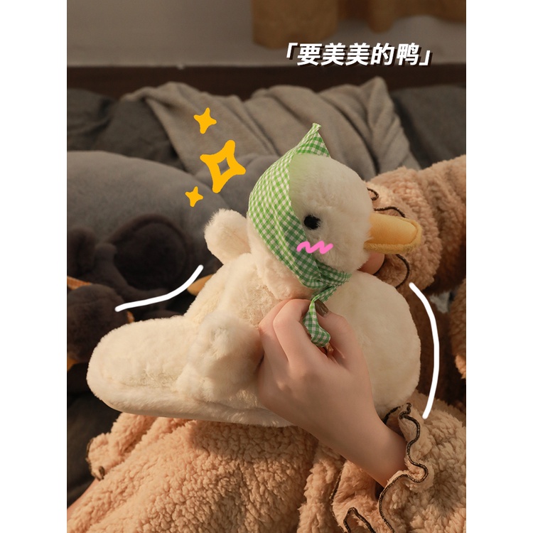 CÓ SẴNDép Bông Đi Trong Nhà Hình Vịt Dễ Thương Cho Nữ