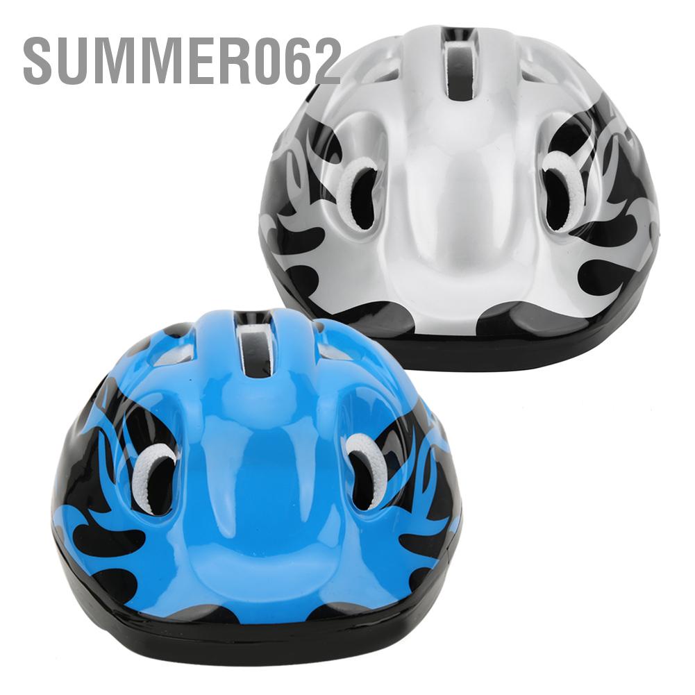 Summer062 Safety Cycling Helmet Foam Breathable with Adjustable Hook and Loop Fastener Bike Supplies