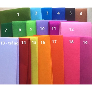 Vải nỉ cứng, vải dạ (90x90cm)