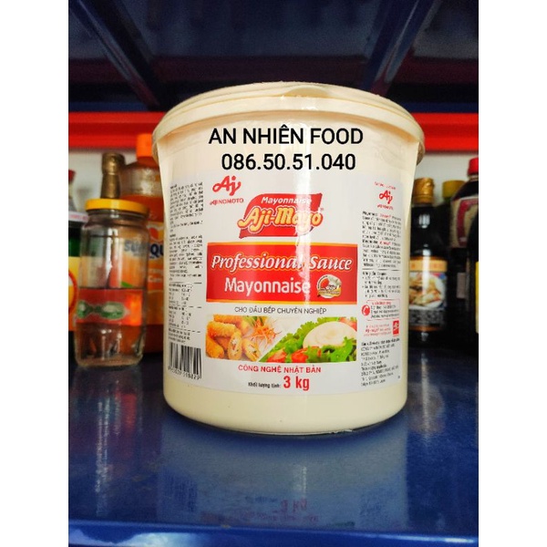 Xốt Mayonnaise 3KG Aj Mayo