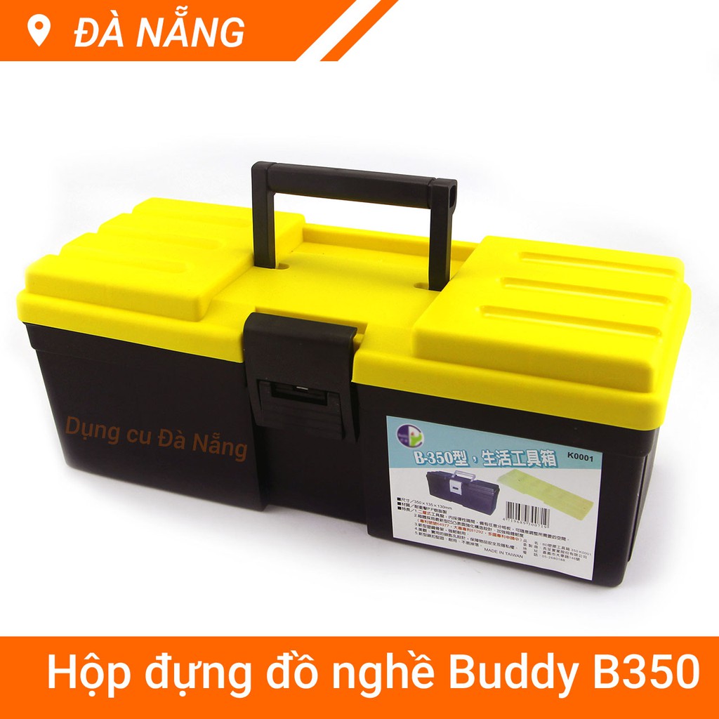 Hộp đựng dụng cụ Buddy B350 cỡ 350x135x130mm