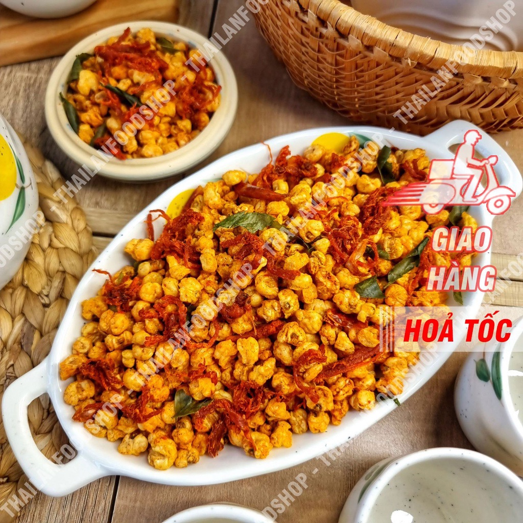 Bắp Rim Khô Bò Lá Chanh Lon 300gr