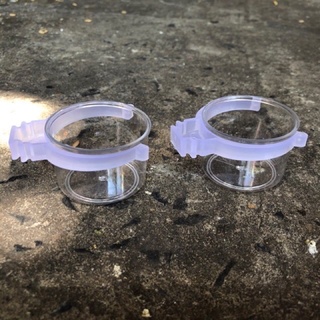 Cóng nhựa quai trắng dành cho mọi loại chim( 1 chiếc)