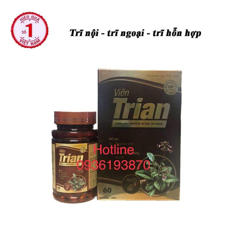 VIÊN TRĨ AN  [CHÍNH HÃNG] VIÊN TRĨ AN KHẮC TINH TRĨ NỘI TRĨ NGOẠI