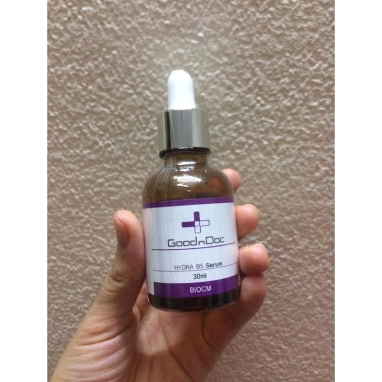 [CHÍNH HÃNG] Serum dưỡng ẩm trắng sáng da, mờ thâm nám, cấp nước, chống lão hóa GOODNDOC HYDRA B5 30ml | BigBuy360 - bigbuy360.vn