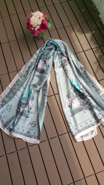 Freeship 99k TQ_Khăn silk 100% khổ rộng | BigBuy360 - bigbuy360.vn