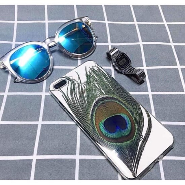 Lông Công Phong Thuỷ để ốp điện thoại, trừ tà - bình an | BigBuy360 - bigbuy360.vn