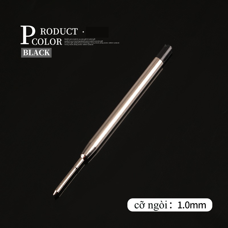 Ruột bút ký, bút bi cao cấp dạng xoáy ngòi bút ký 1.0mm - Biga book