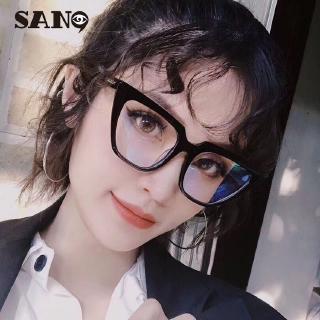 Kính Râm Mắt Mèo Chống Ánh Sáng Xanh Dương Phong Cách Phương Tây Dành Cho Bạn Nữ