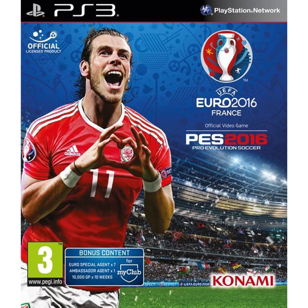 Đĩa Dvd Cassette Ps3 Cfw Pkg Multiman Hen Uefa Euro Pes 2016