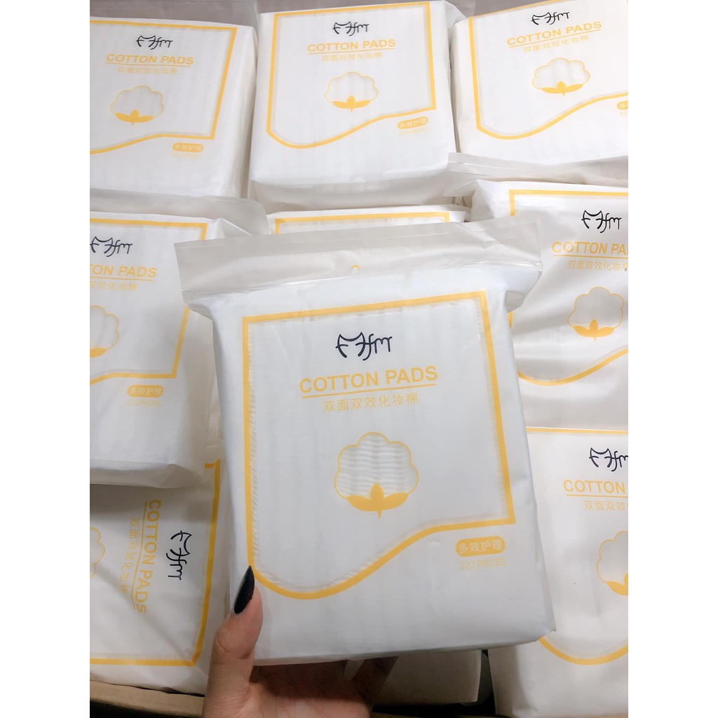 ( GIÁ SỈ) Bông tẩy trang cotton FM gói 222 miếng | BigBuy360 - bigbuy360.vn