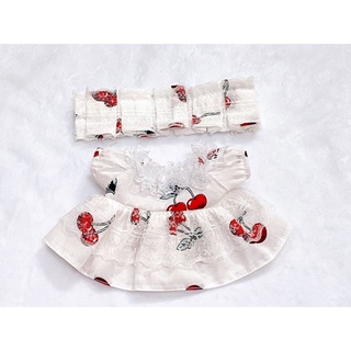 Set đầm tiểu thư cho doll 15cm và 20cm