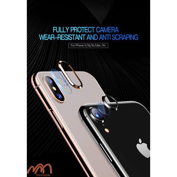 Combo Bảo Vệ Viền Và Camera iPhone XS Max