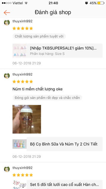 Núm Ti Toom Siêu Mềm Cổ Rộng