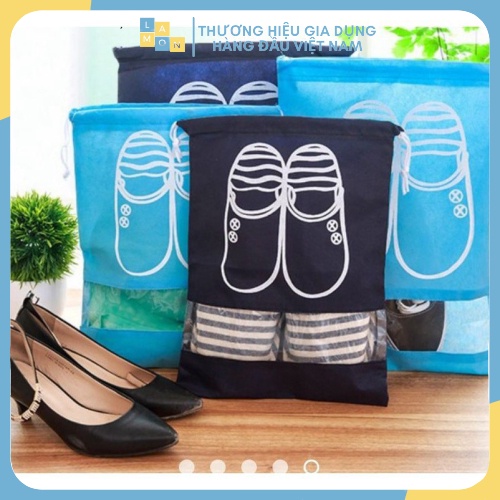 ⛔MẪU MỚI⛔ Túi Đựng Giày Hoạ Tiết Chống Bẩn Đi Du Lịch Tiện Lợi 2339 Lamon Store