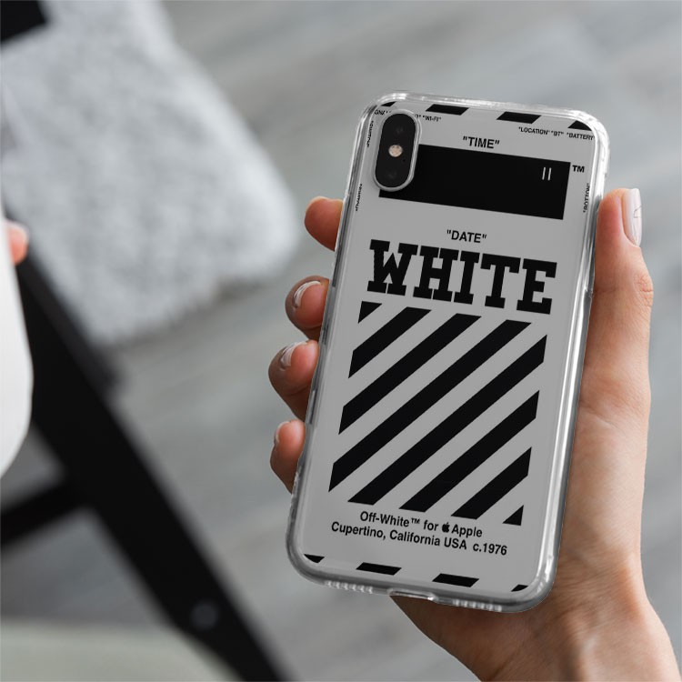 Ốp lưng OFF White Date cho Iphone 5 6 7 8 Plus 11 12 Pro Max X Xr 53