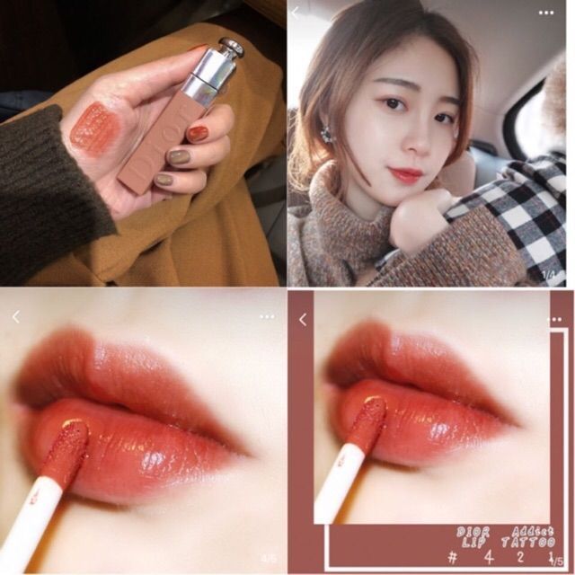 Son Dior Addict Lip Tattoo màu 421 fullsize (có bill)