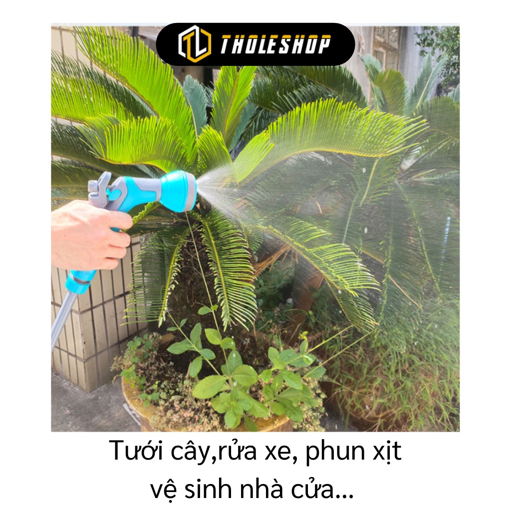 Bộ Vòi Rửa Xe - Bộ Vòi Xịt Rửa Xe, Tưới Cây Thu Cuộn Ống Nước 12m, Chống Rối 9560