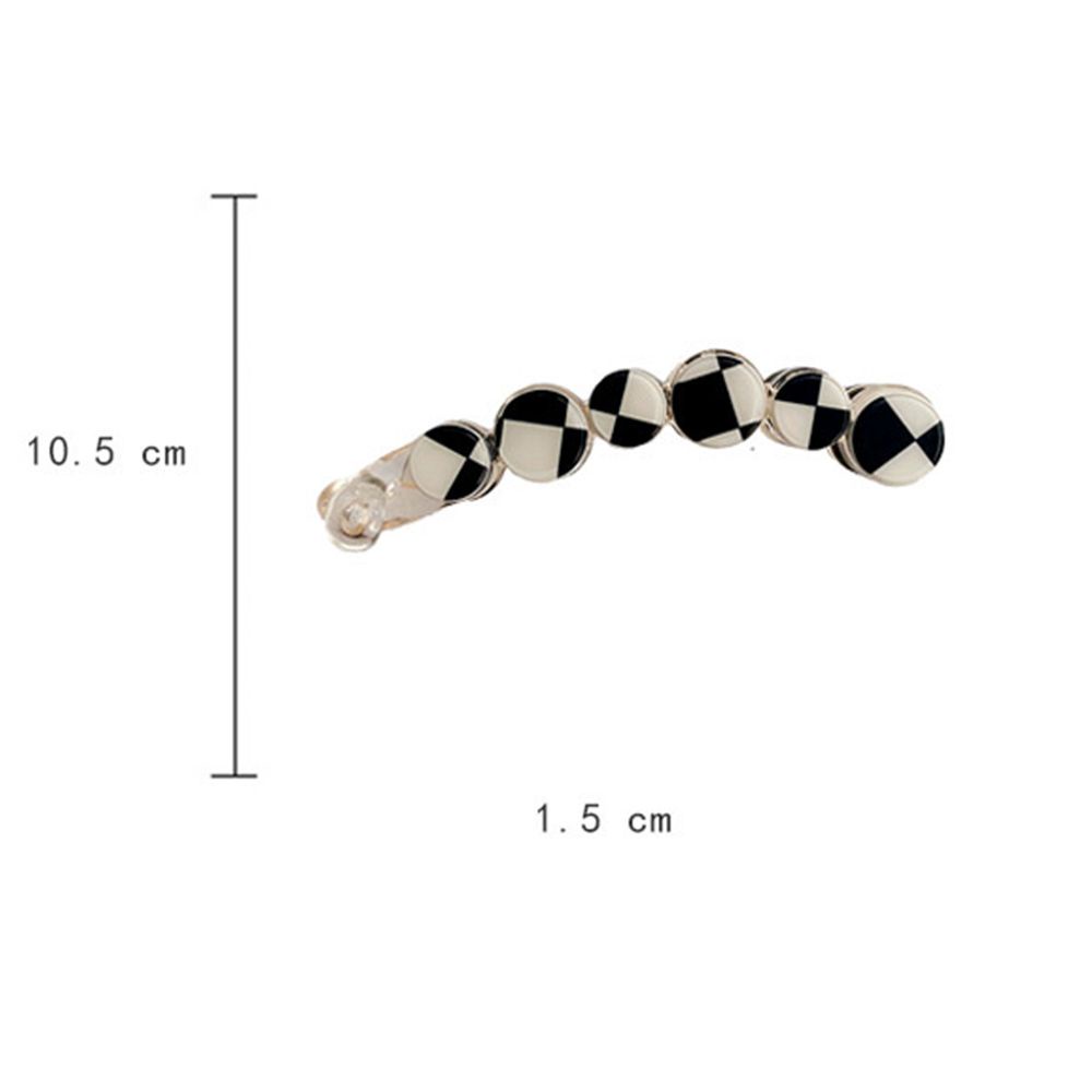 Kẹp tóc acrylic phong cách Hàn Quốc cổ điển thời trang dành cho nữ