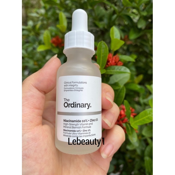 . tinh chat The Ordinary Niacinamide 10% + Zinc 1%