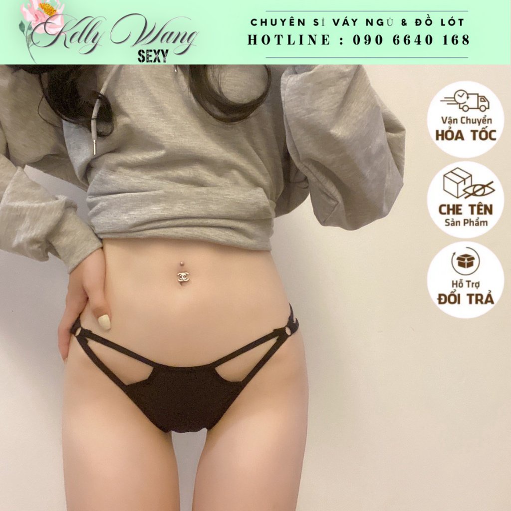 NEW BEST SELLER - QS017 - Quần lót lọt khe thun lạnh thoáng khí quyến rũ sexy -kellywangshop