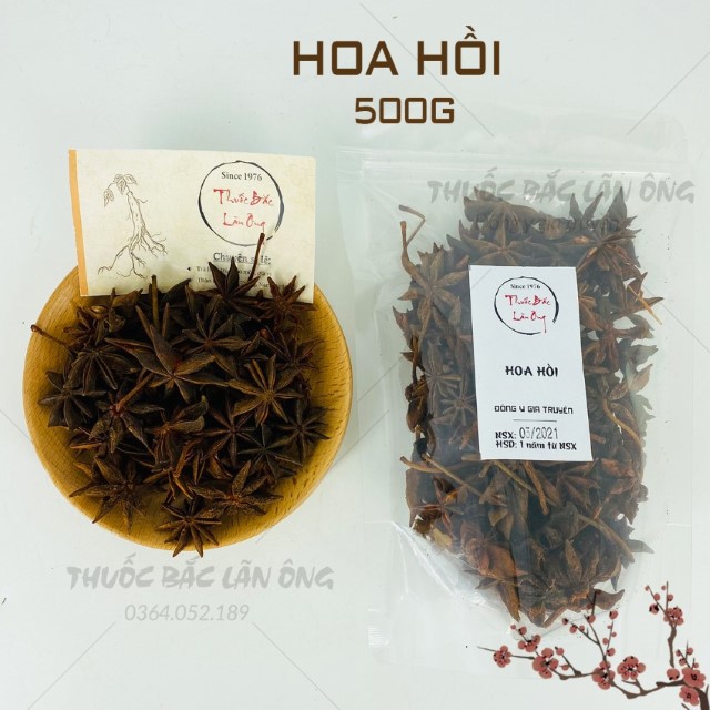 Hoa Hồi 500g (Khô,Thơm Phức)