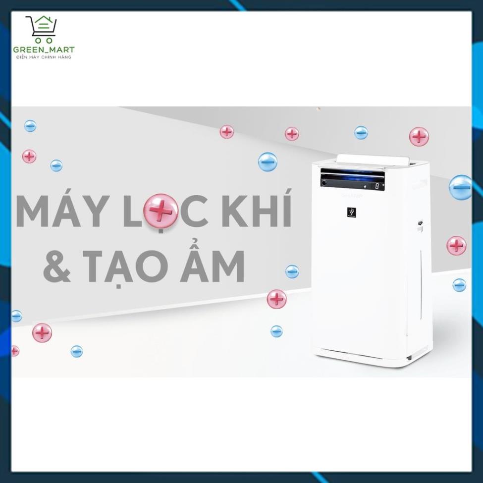 Máy lọc không khí và tạo ẩm Sharp KC-G50EV-W (38m²)