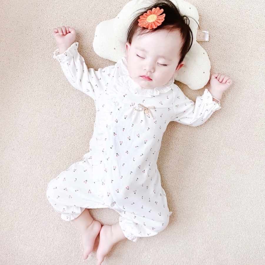 Body suit thu đông bé gái 0-24m