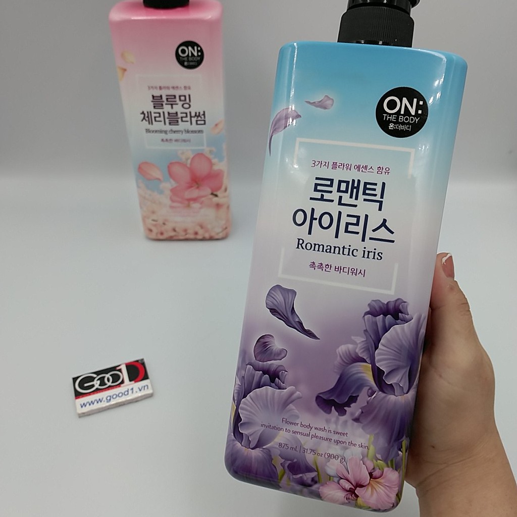 SỮA TẮM ON THE BODY HÀN QUỐC CAO CẤP 875ML