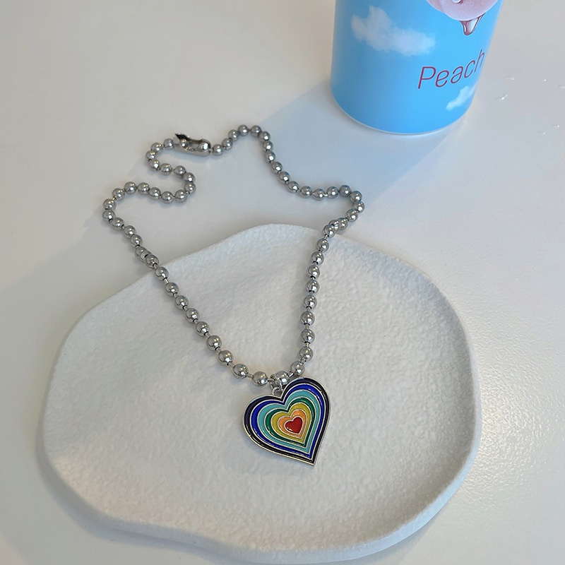 iF YOU Vòng cổ   bạc tùy chọn kiểu mặt phong cách cổ điển dành cho nữ