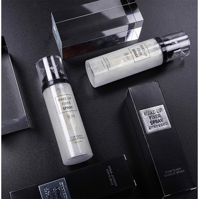 Xịt khoá nền  Bắt sáng MAKE UP FIXER SPRAY nội địa trung chính hãng
