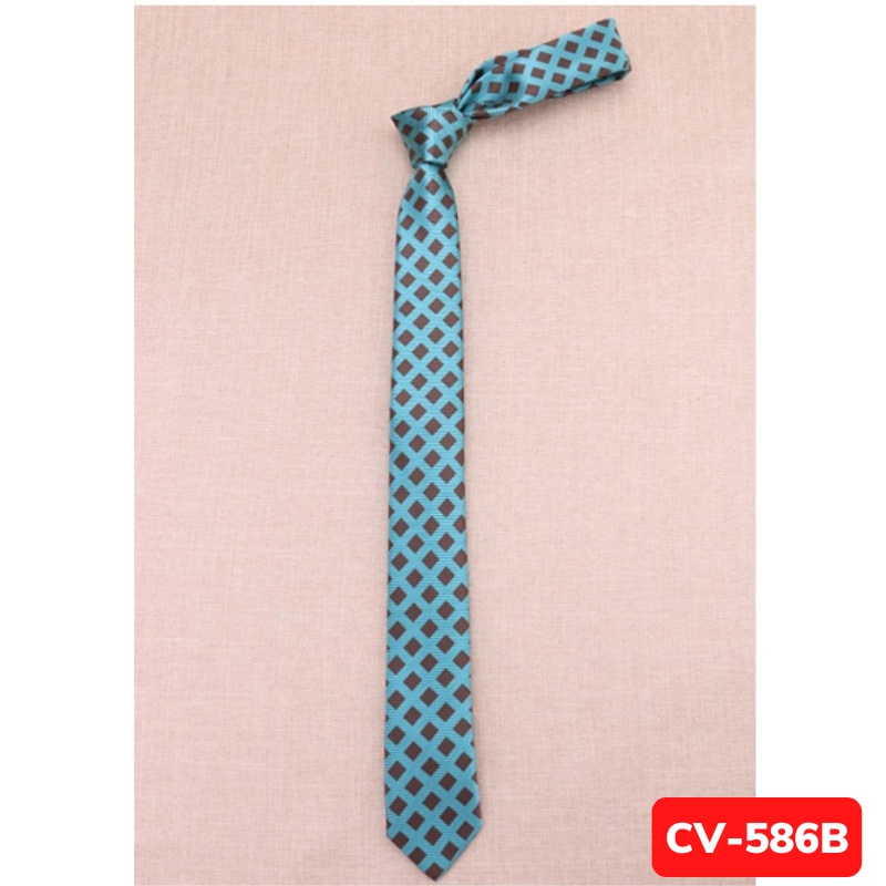 Cà vạt Nam bản nhỏ 5cm thời trang phong cách Hàn Quốc, Calavat sinh viên, Cavat chú rể, Cravat dự tiệc CV-586