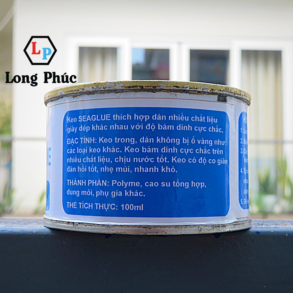 Keo Dán Giày Thể Thao SeaGlue 🥰FREESHIP🥰 keo dán giày trong suốt | Long Phúc Shop | lọ 100gr